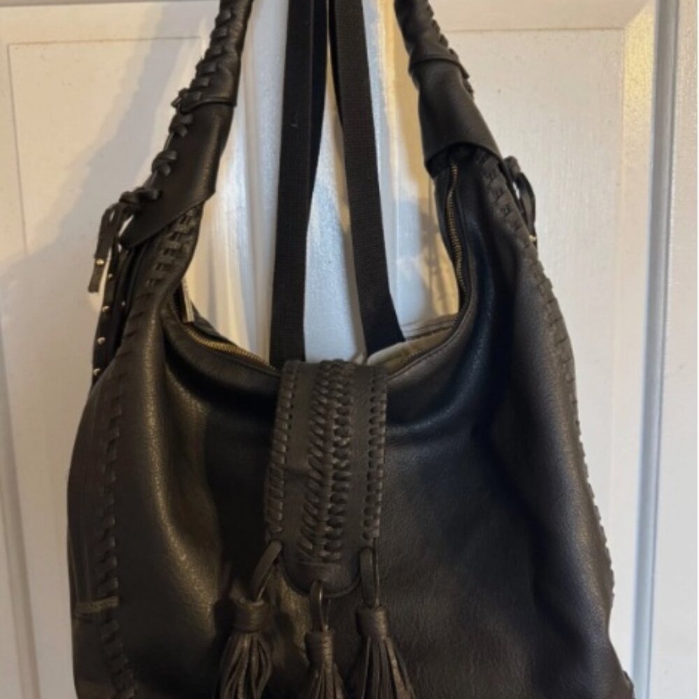 Big Buddha Large Black Designer Purse